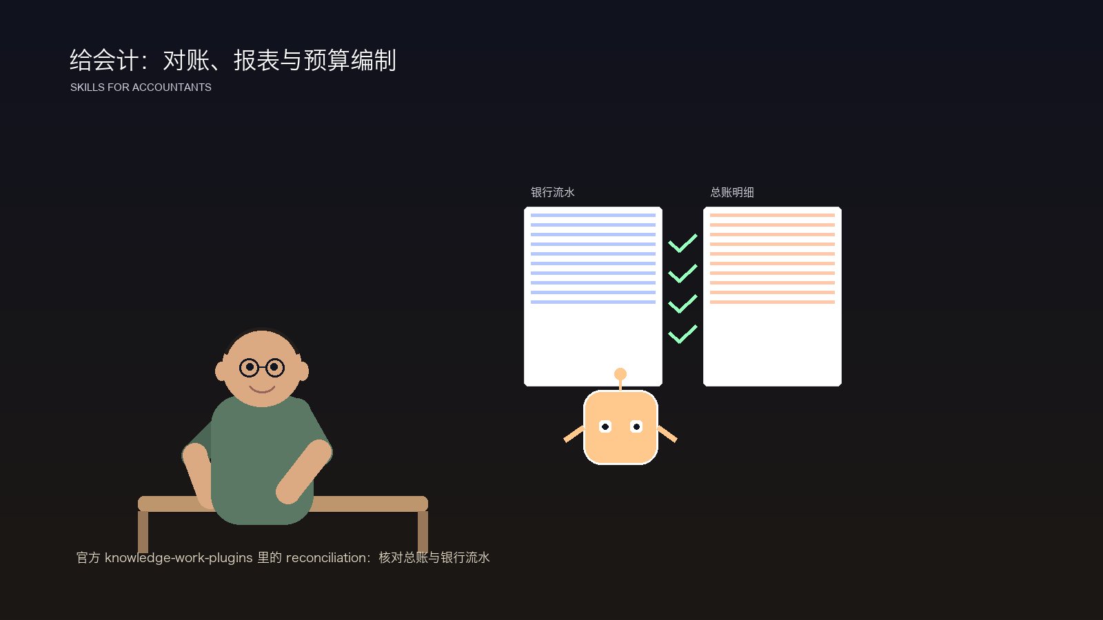 给会计：对账、报表与预算编制