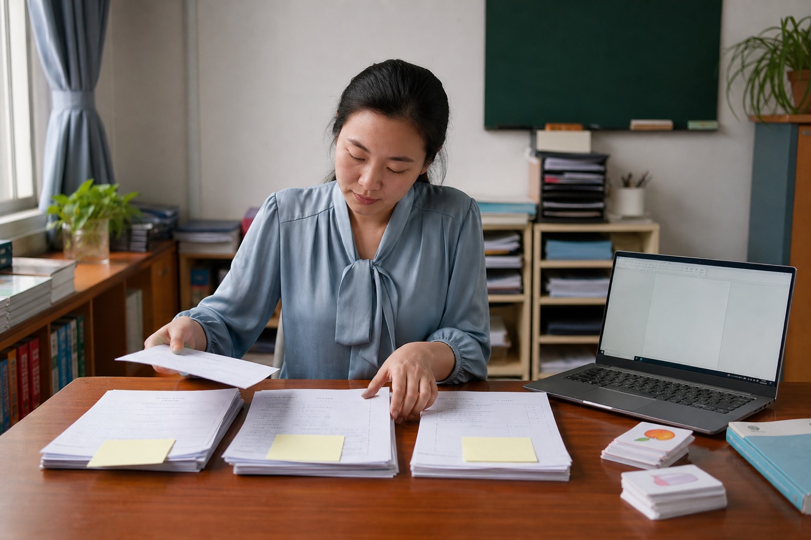 英语备课材料分层示意