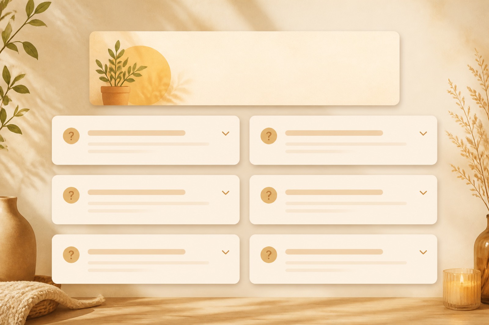FAQ 分类卡片：常见问与转人工标记