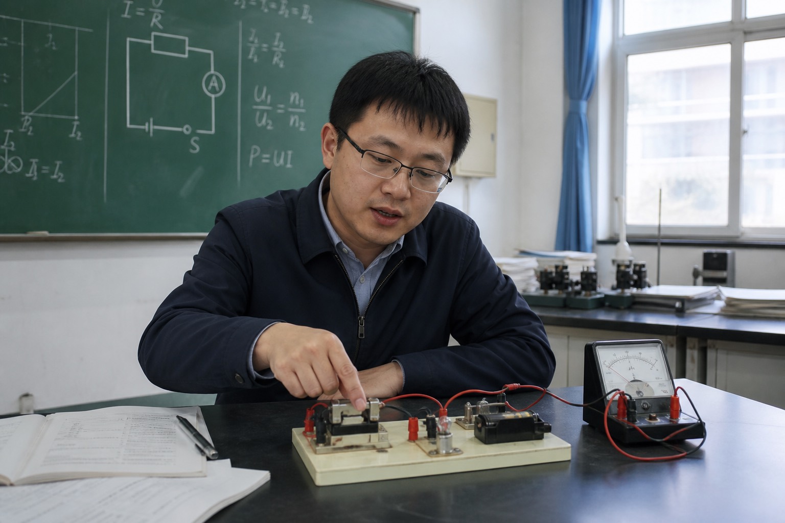 物理老师投屏电路图说明