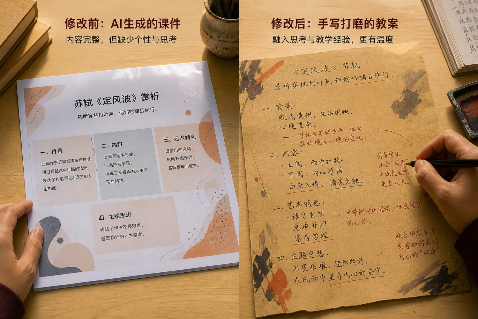 教师手写斜率截距不可混三句