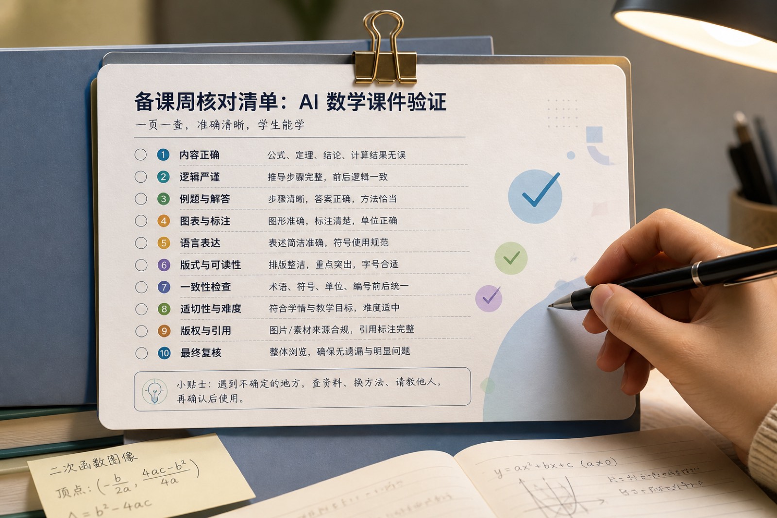 开讲前朗读定义句自检卡