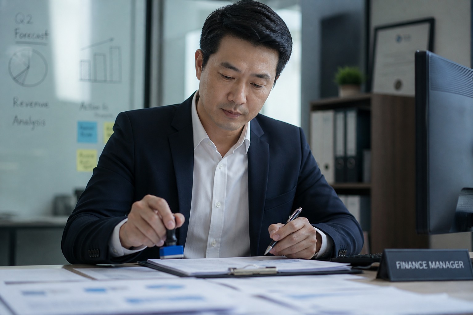 内网发布前财务负责人终审