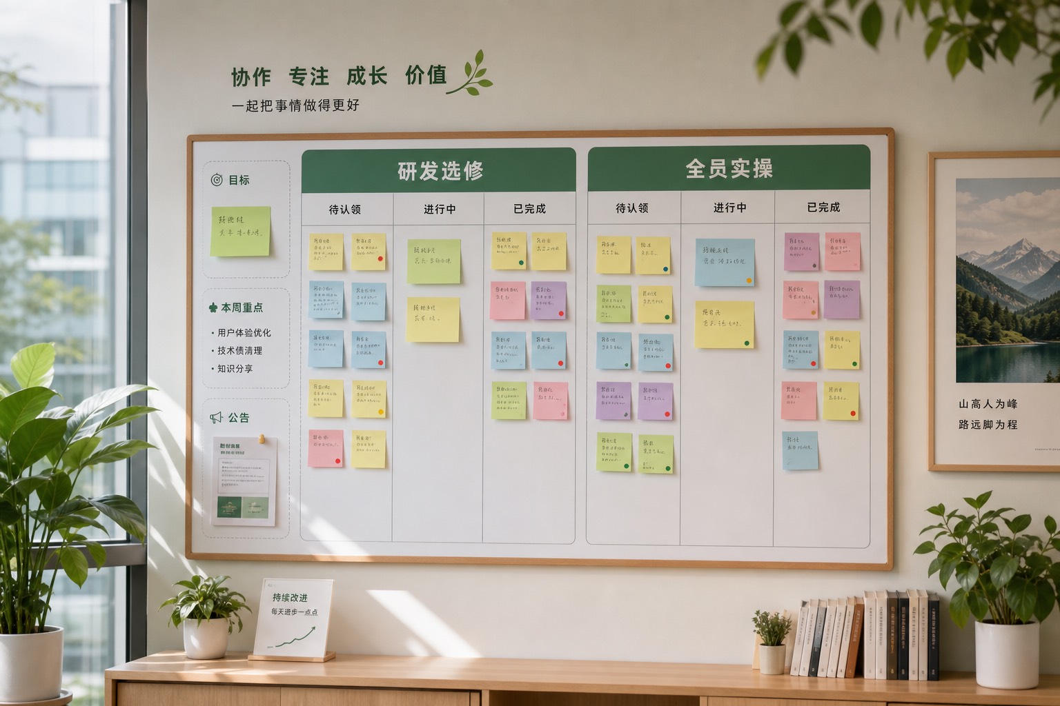 岗位分流墙：研发选修与全员实操