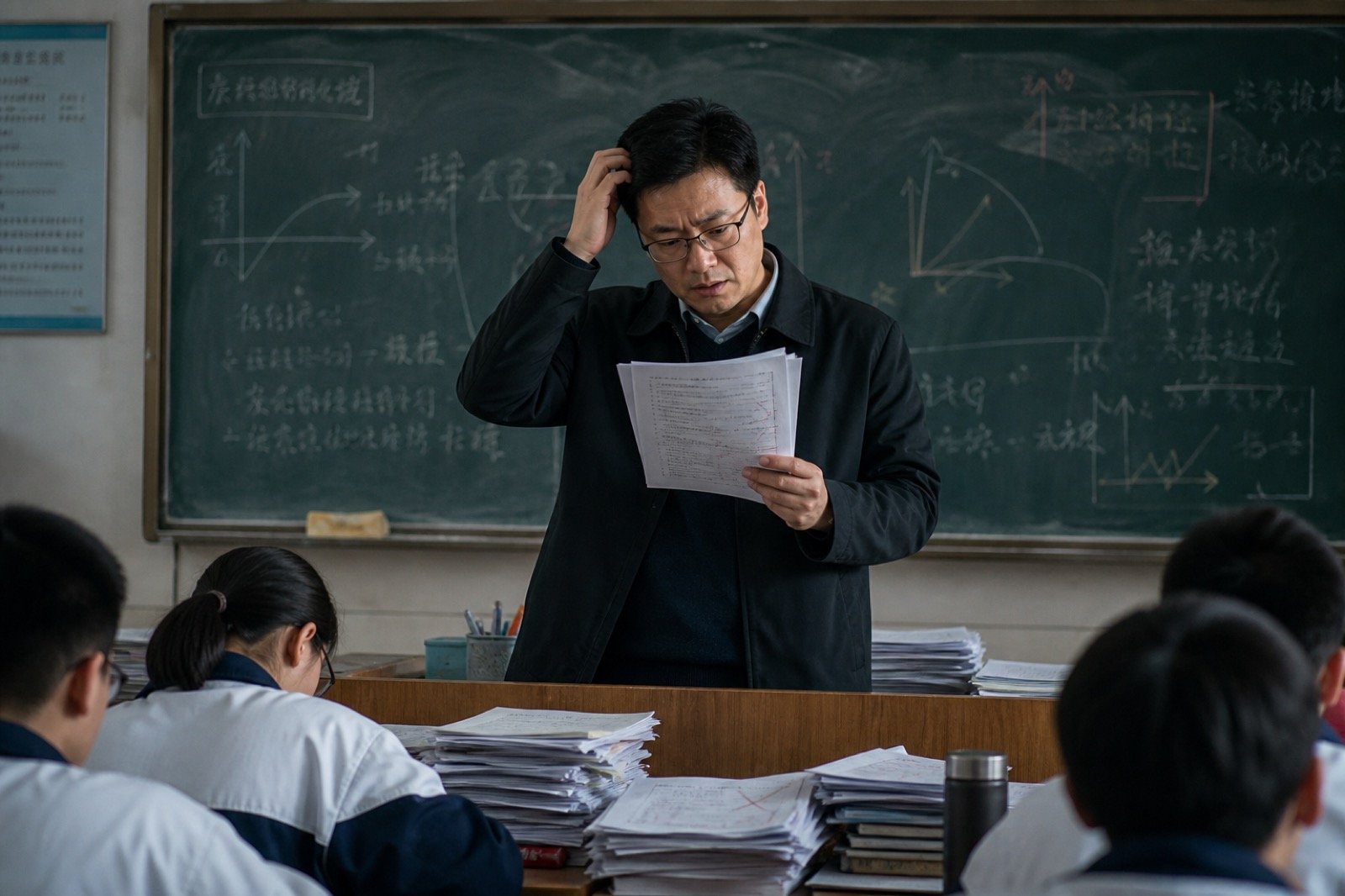 讲评时错键与试做结果对照