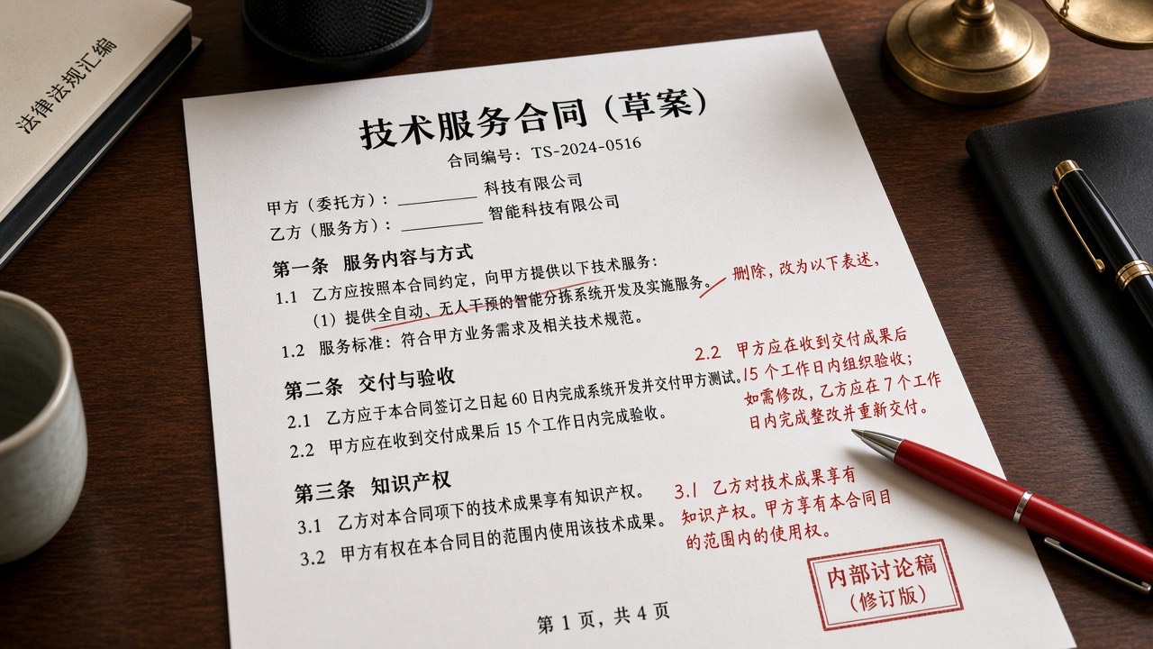 删除全自主无需人工后的条款修订稿