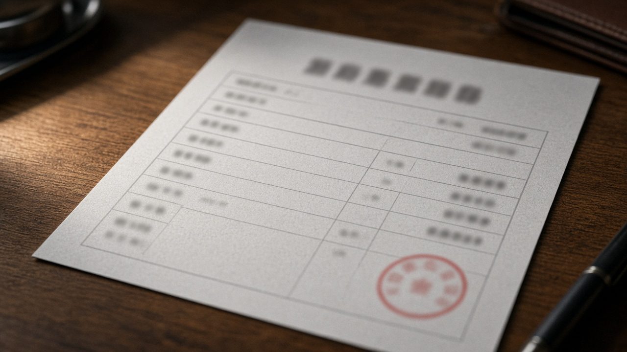 八千定制费用发票特写