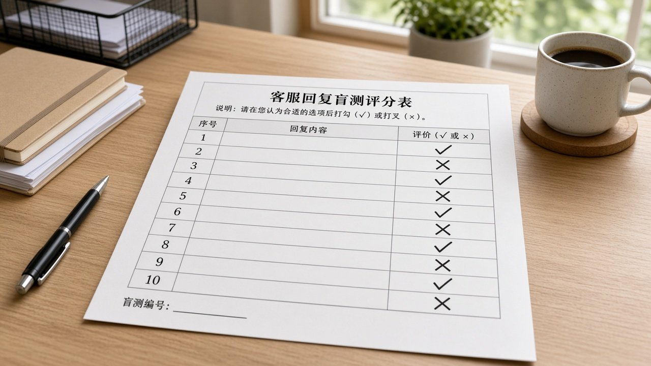 盲测十条咨询的对错勾选表
