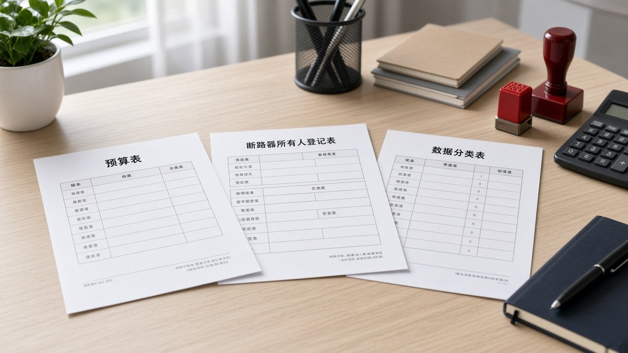 三张表：预算、熔断人、数据分级