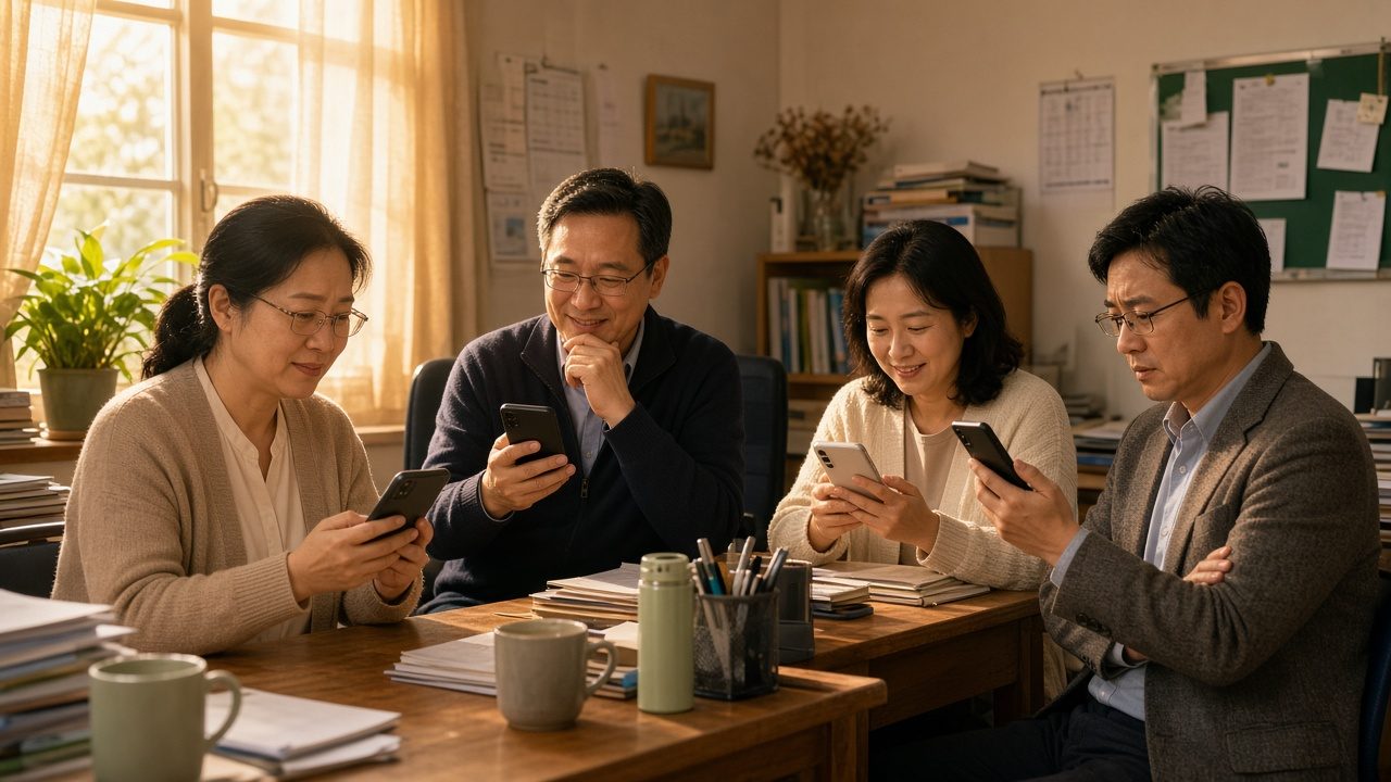 账号短信与教研群截图追问