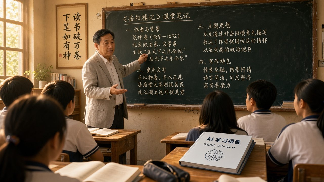报告附录与手写板书问题