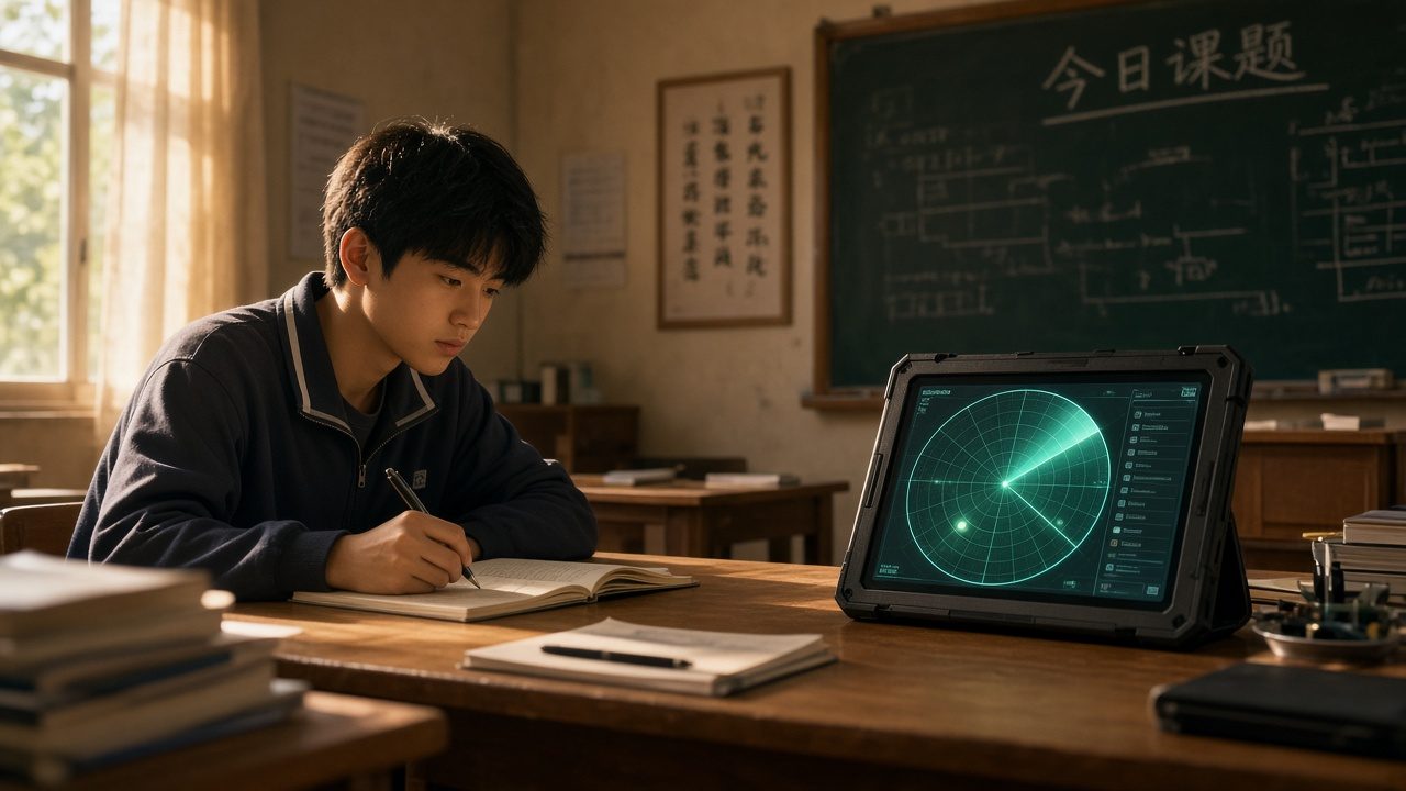 安静改本与低话语雷达对照