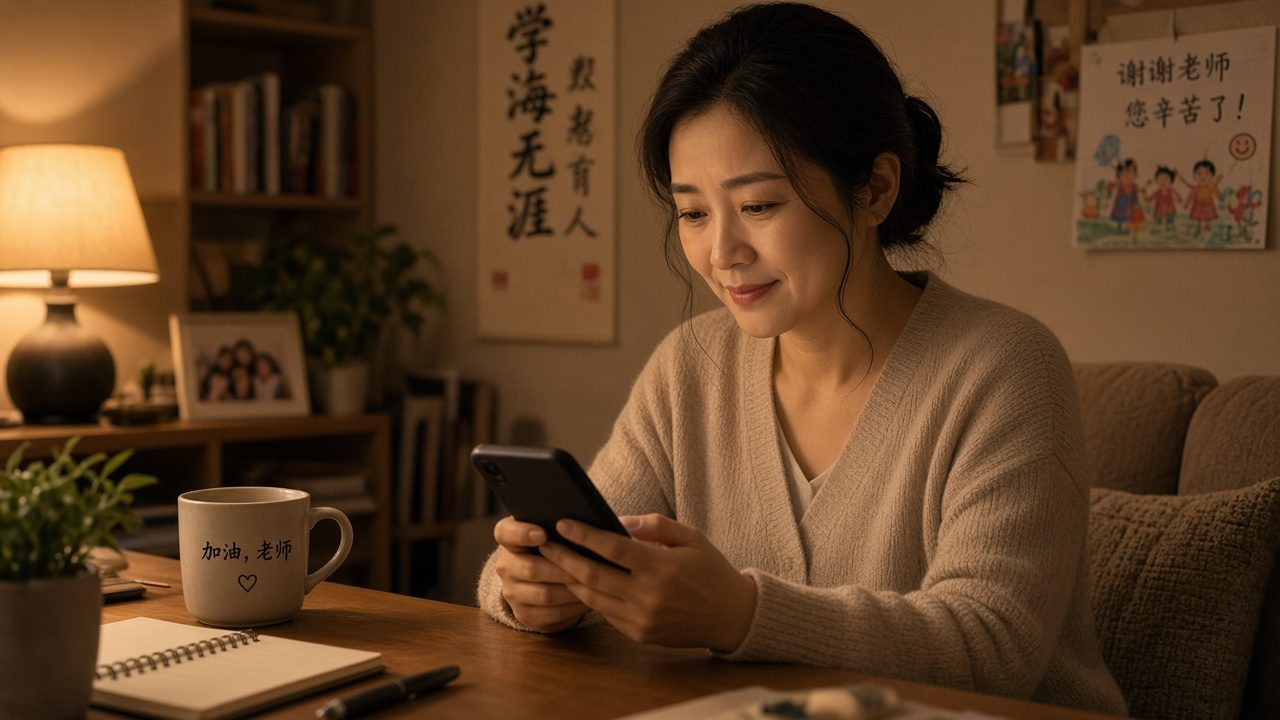 一生一策表与家长群夸奖