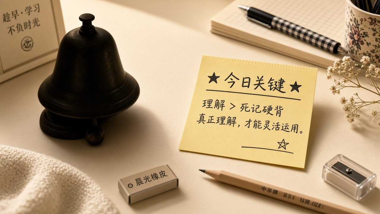 提醒铃与锚的板书