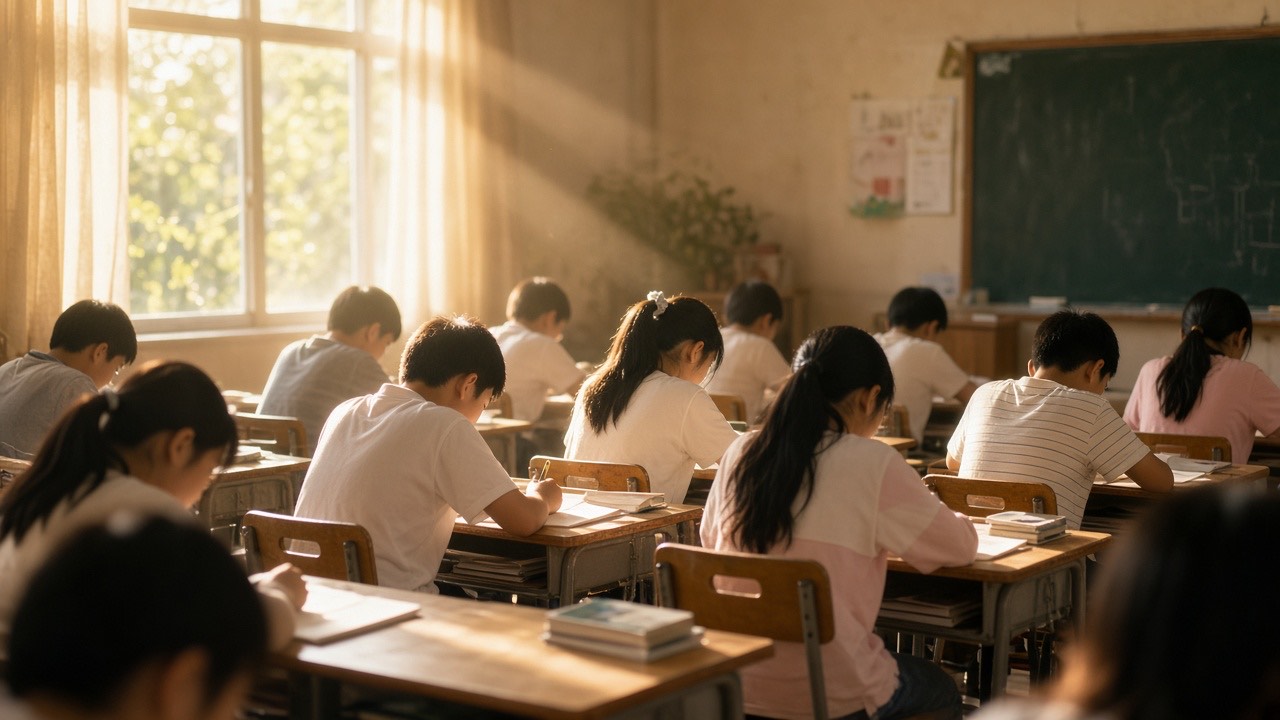 教室摄像头角落暖光