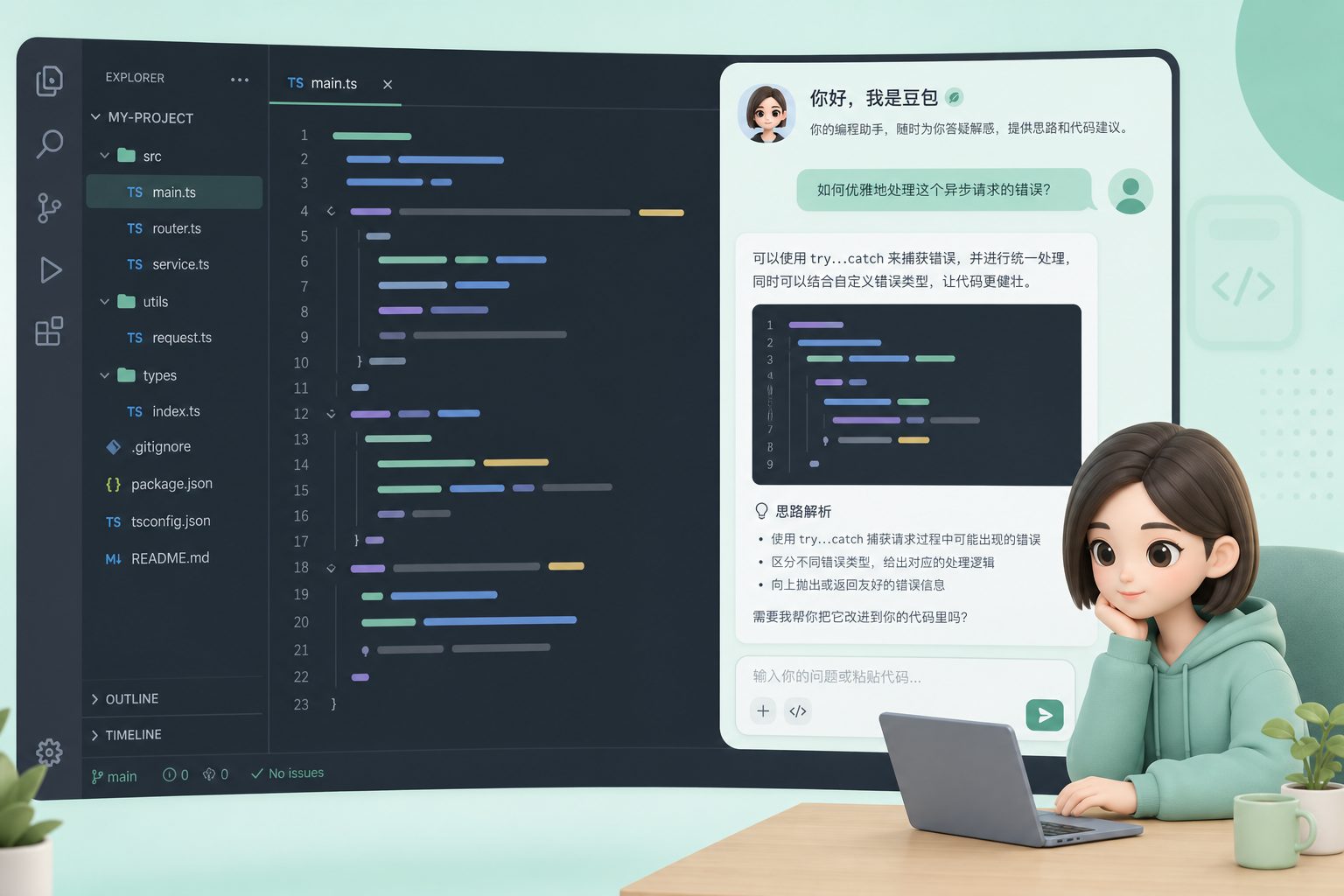 编程插件示意
